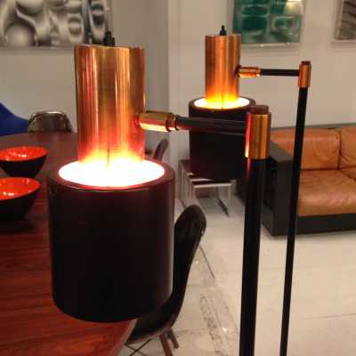 Paire de lampe de Jo Hammerborg des années 1960