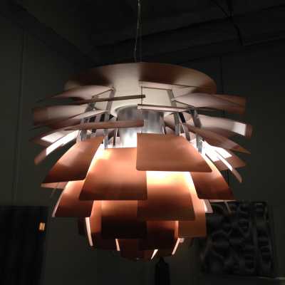 Lustre artichaut Poul Hennigsen