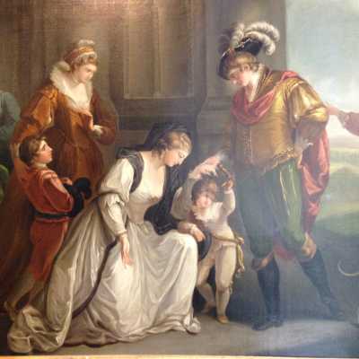D'après William Hamilton, Elizabeth Woodwille et le Roi Edward IV