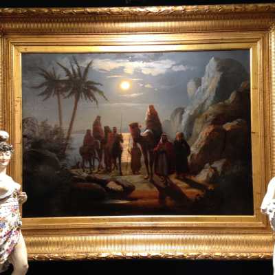John Carlin, Caravane sur la mer de Galilée, 1857