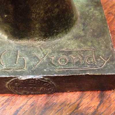 Bronze signé Charles Yrondy
