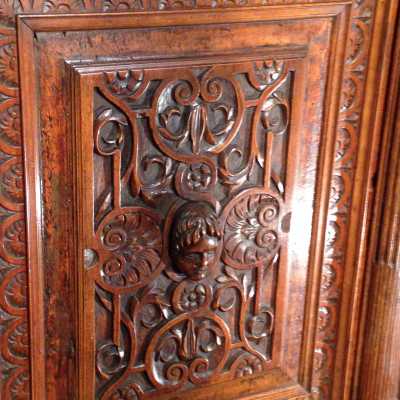 Buffet deux corps à retrait d’époque Renaissance