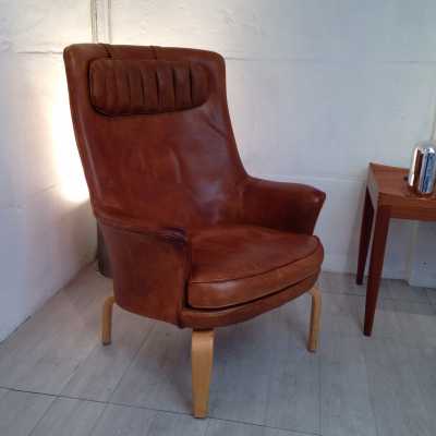 Paire de fauteuil Arne Norell modèle Pilote, 1964