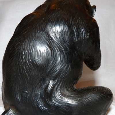 Bronze singe fumant – Japon