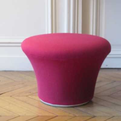 Pierre Paulin  fauteuil Mushroom et ottoman
