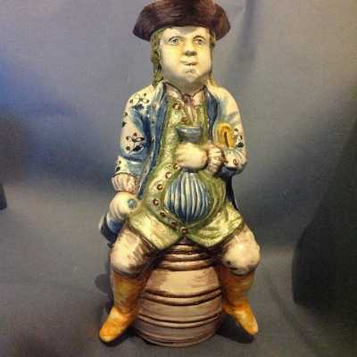 Pichet jacquot faience de Lille