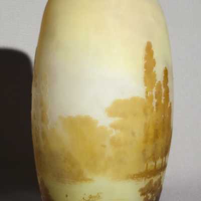 Vase d'Emille Gallé Art Déco