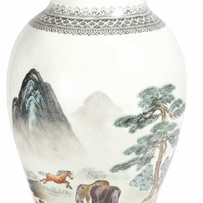 Vase, Chine XXème siècle