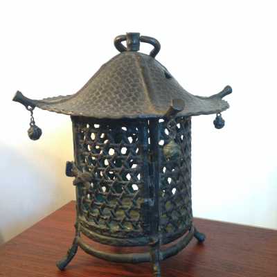 Cage à grillons, bronze, Japon, XIXe siècle