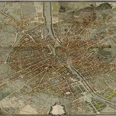 Plan de Paris, Michel Étienne Turgot, 1734-1739