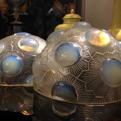 Appliques Lalique, vers 1940