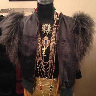 Gilet, agneau, Yves Saint-Laurent, vers 2000