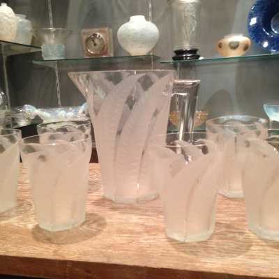 Service à orangeade « Hespérides », Lalique, 1931