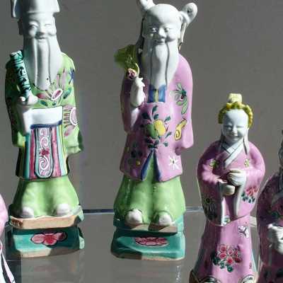 Statuettes CHINE - Époque JIAQING (1796-1820)