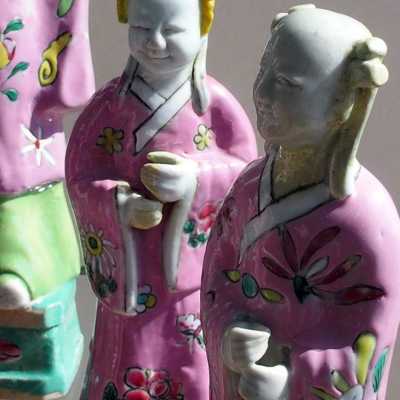 Statuettes CHINE - Époque JIAQING (1796-1820)