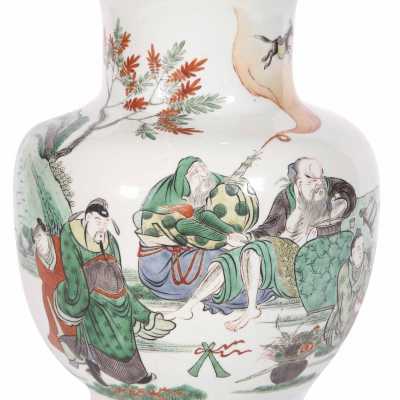 Vase Chine XIXème
