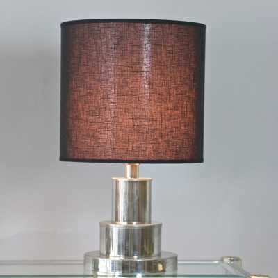 Paire de lampes chromées années 1970