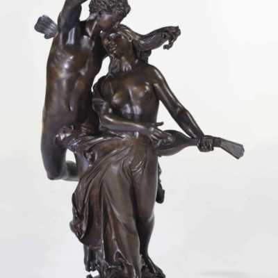 Sculpture d’EUGENE-ERNEST CHRETIEN (1840-1909)