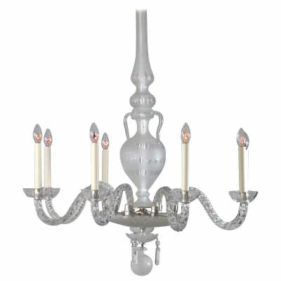 Lustre en verre de Murano