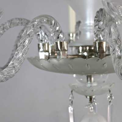 Lustre en verre de Murano