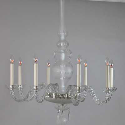 Lustre en verre de Murano