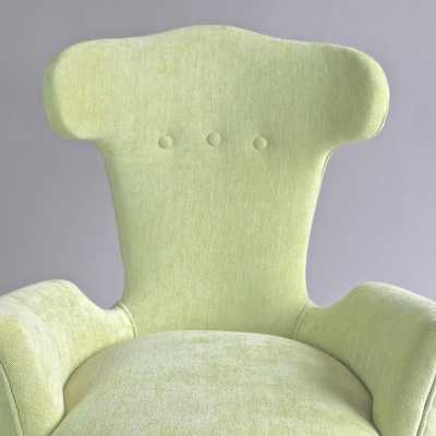 Paire de petits fauteuils italiens