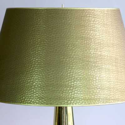 Paire de lampes laiton.