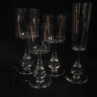 Service de verres, Boris Tabacoff pour Baccarat, 1970