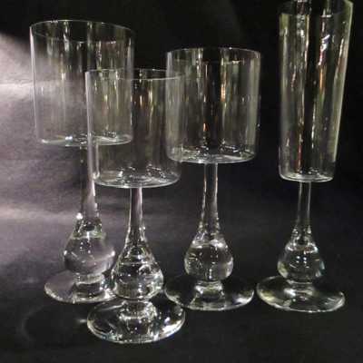 Service de verres, Boris Tabacoff pour Baccarat, 1970