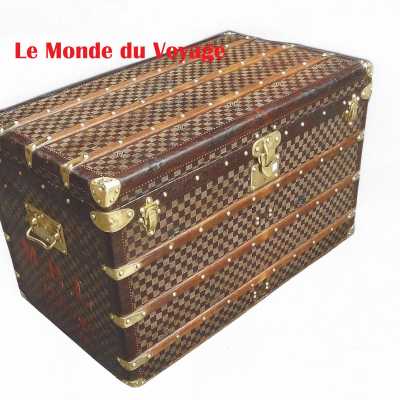 Malle à Damiers Louis Vuitton / Louis Vuitton checkerboard trunk