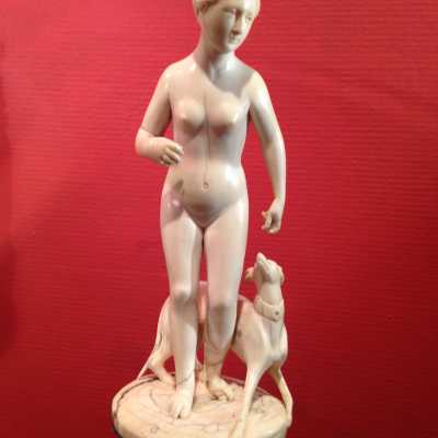 Diane chasseresse, ivoire, atelier de Leonhard Kern (1588-1662), Allemagne, XVIIe