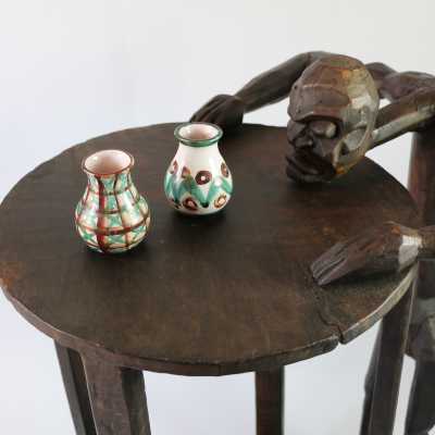Paire de petits vases Picault