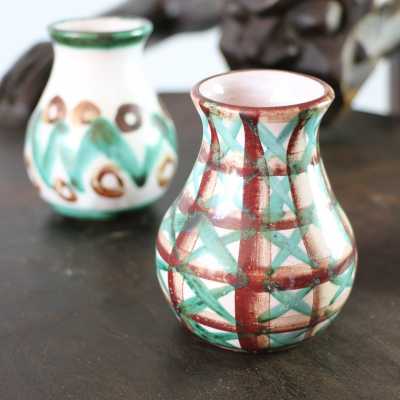 Paire de petits vases Picault