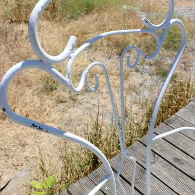 Six fauteuils de jardin