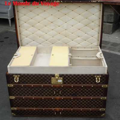 Malle à Damiers Louis Vuitton / Louis Vuitton checkerboard trunk