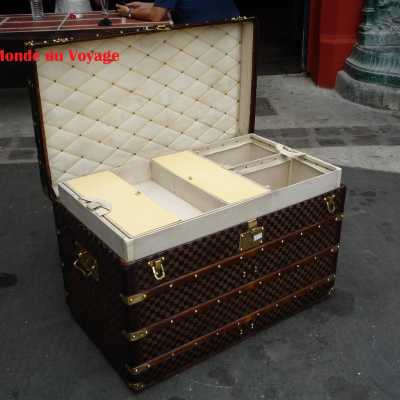 Malle à Damiers Louis Vuitton / Louis Vuitton checkerboard trunk