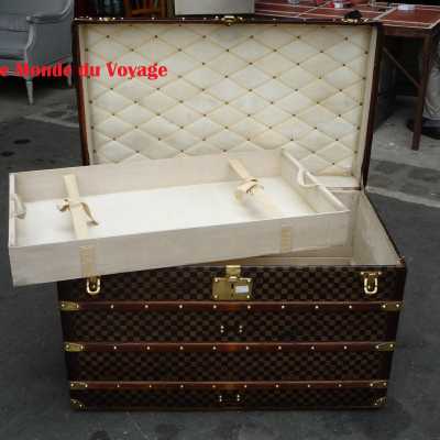 Malle à Damiers Louis Vuitton / Louis Vuitton checkerboard trunk