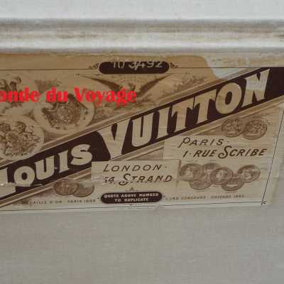 Malle à Damiers Louis Vuitton / Louis Vuitton checkerboard trunk