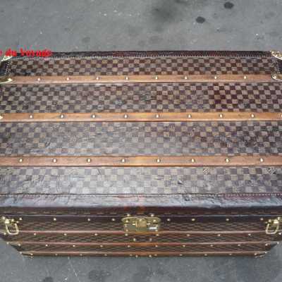 Malle à Damiers Louis Vuitton / Louis Vuitton checkerboard trunk