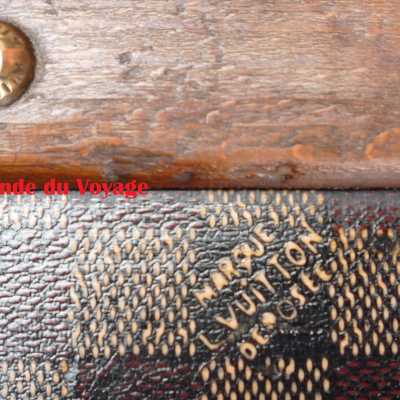 Malle à Damiers Louis Vuitton / Louis Vuitton checkerboard trunk