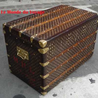 Malle à Damiers Louis Vuitton / Louis Vuitton checkerboard trunk
