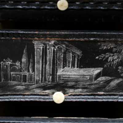 Cabinet d’époque XVIIème, allemagne du sud.