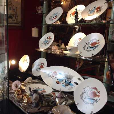 Service à poisson, années 60