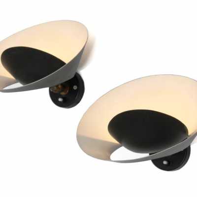 Paire d’appliques ´SATURNE ´de Serge Mouille