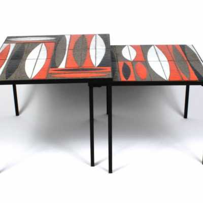 Tables gigognes de Roger Capron