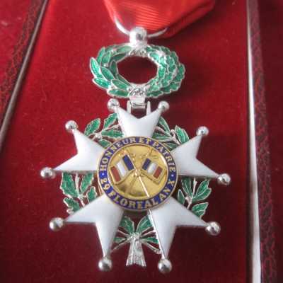 Bel officier de l'ordre de la Légion d'Honneur 29 floréal, an X, en écrin d'origine