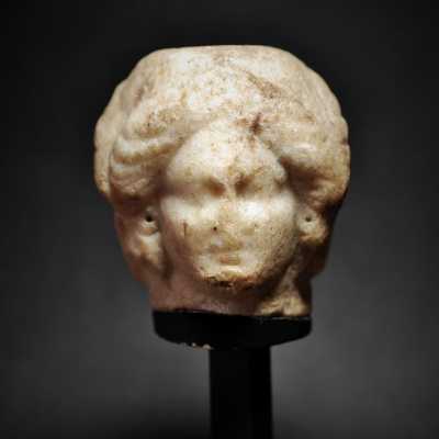 Fragment en marbre d'un hécateion, IVème siècle avant notre ère