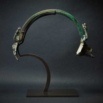 Anse de situle en bronze, Art romain, Ier siècle