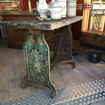 Table de jardin  XIXème siècle