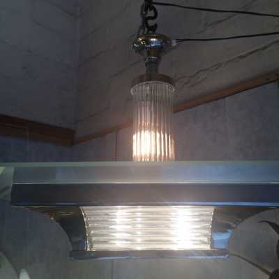 Lustre Art déco, Maison Petitot, 1930